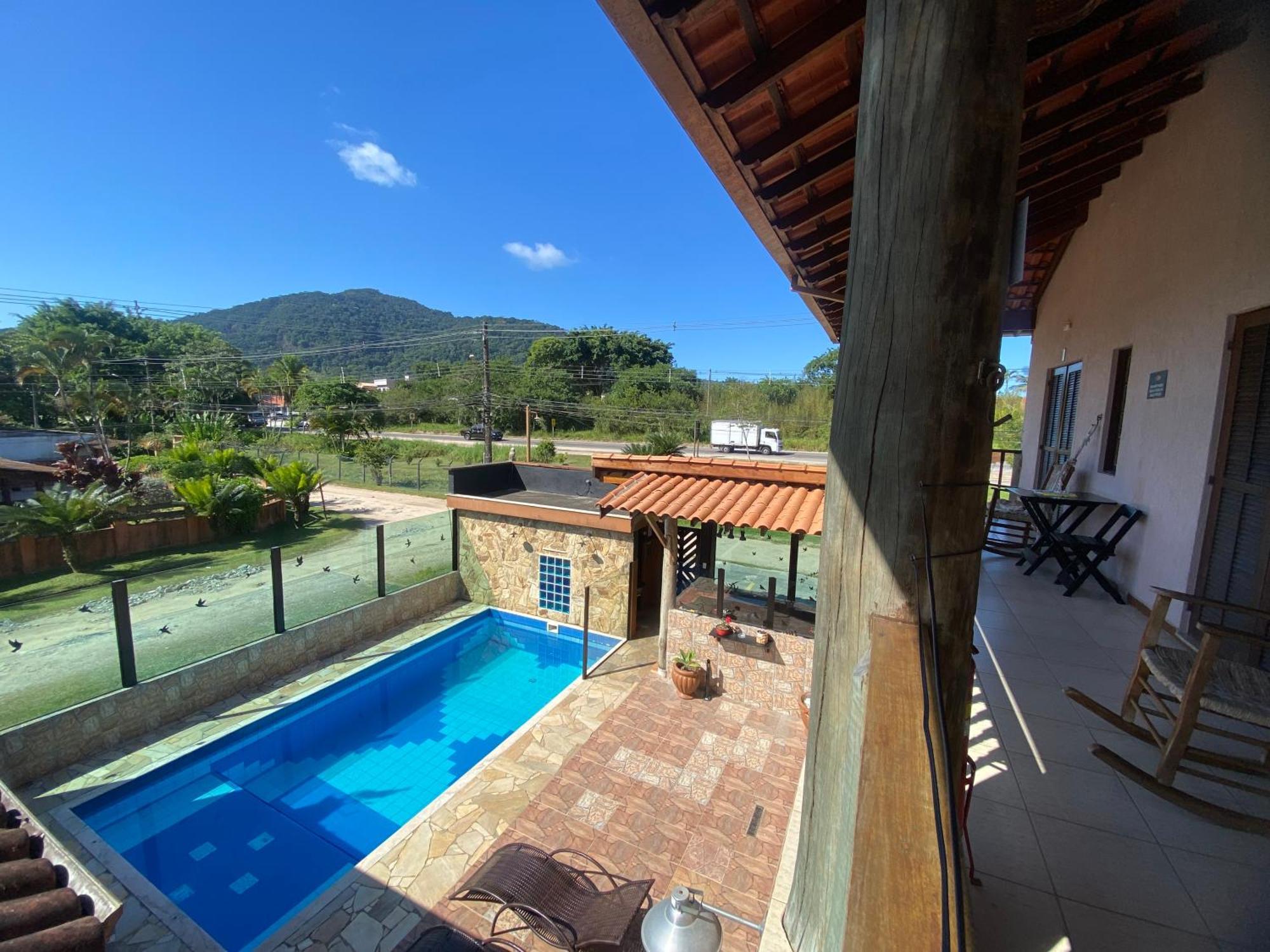 Pousada Chales Madu Ubatuba Kültér fotó